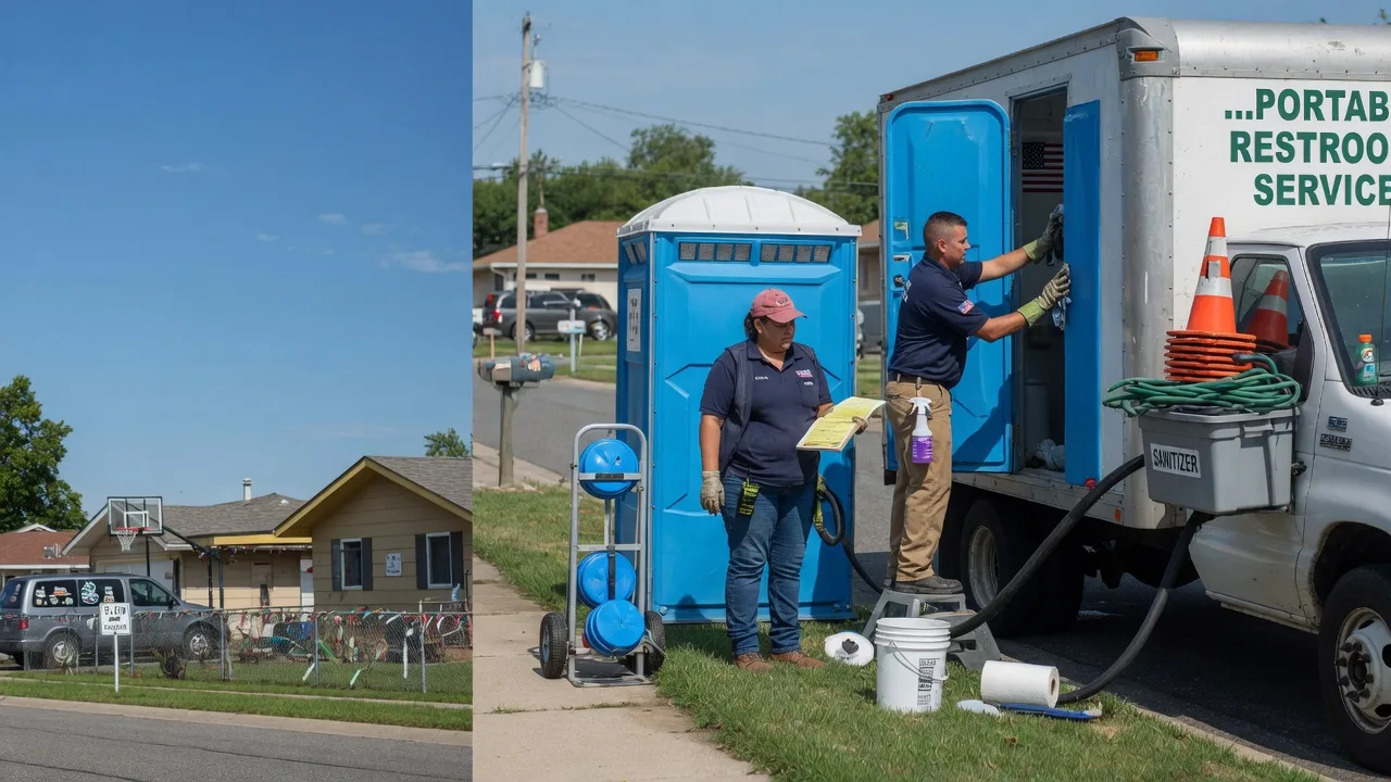 Portable Toilet Rental in Byron, IL near me